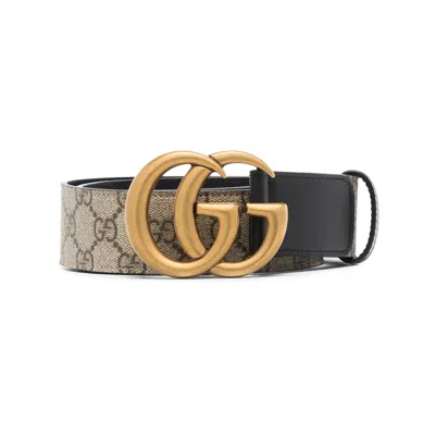 Gucci Neutrals Belts Women In White