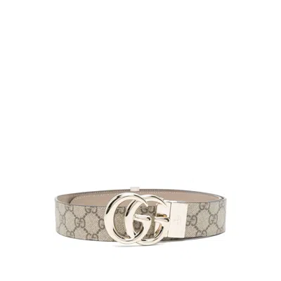 Gucci Neutrals Belts Women In White