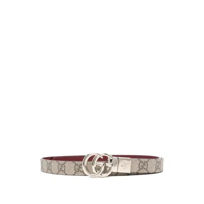 Gucci Neutrals Belts Women In White