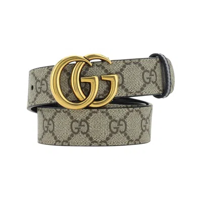 GUCCI GUCCI NEUTRALS BELTS WOMEN