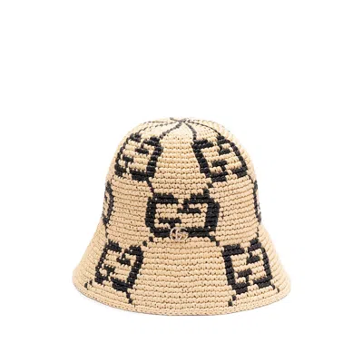 GUCCI GUCCI NEUTRALS HATS MEN