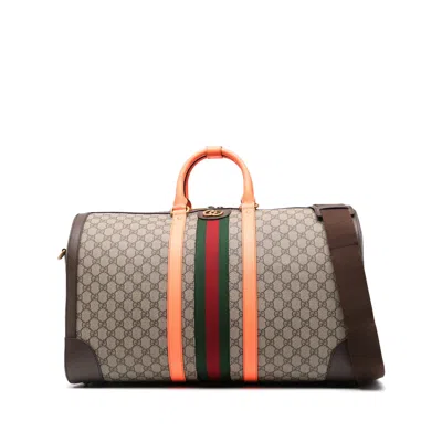 Gucci Neutrals Luggage & Holdalls Men In White
