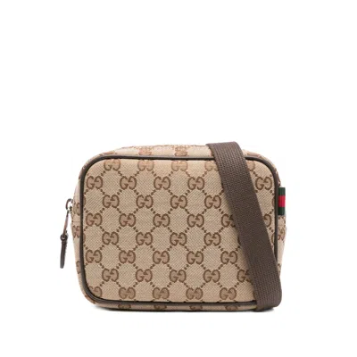 Gucci Neutrals Messenger Bags Men In White
