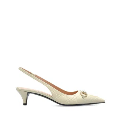 Gucci Neutrals Pumps Women In White