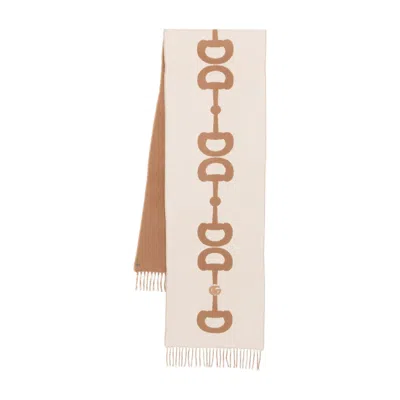 Gucci Neutrals Scarves Women In White