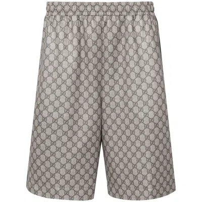 Gucci Neutrals Shorts - Bermuda Shorts Men In White
