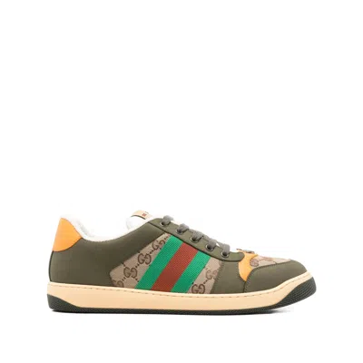 GUCCI GUCCI NEUTRALS TRAINERS MEN