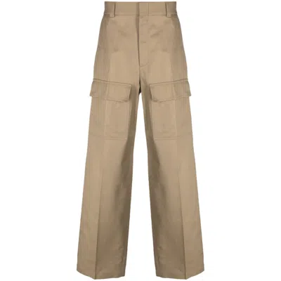 Gucci Neutrals Trousers - Wide-leg Trousers Men