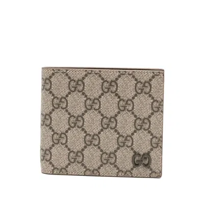 GUCCI GUCCI NEUTRALS WALLETS & CARDHOLDERS MEN