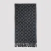 Gucci New Canvy Scarf Men In Black