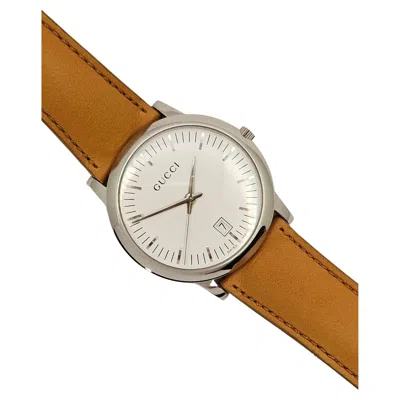 Pre-owned Gucci New  40mm Stainless Steel Quartz Watch In Multi