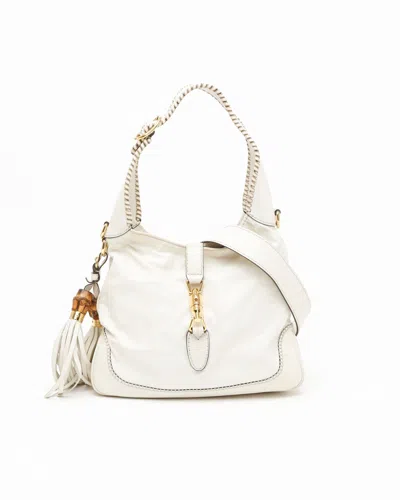 Gucci New Jackie Bag In White
