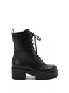 Gucci Ankle Boot With Gg In Black