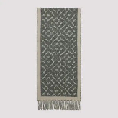 GUCCI NEW MOON WOOL SCARF