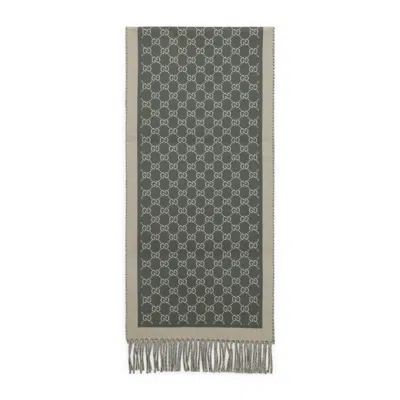 GUCCI GUCCI NEW MOON WOOL SCARF MEN