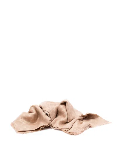 Gucci `new Shiny` Scarf In Pink