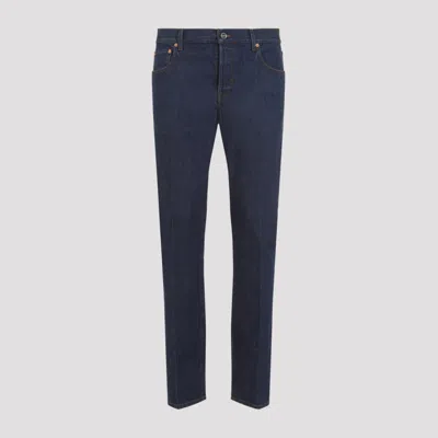 Gucci New Tapered Pant In Blue