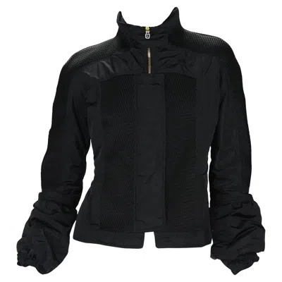Pre-owned Gucci New Tom Ford For  F/w 2004 Black Nylon Warm Jacket 44