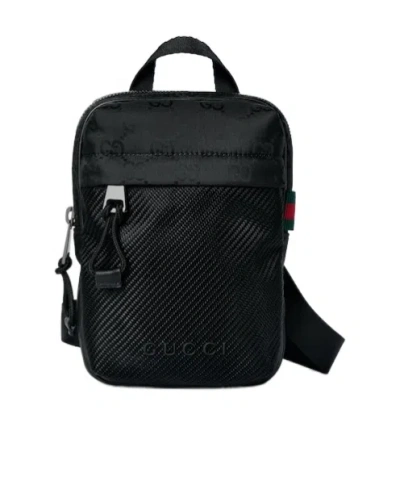 Gucci Nexus Mini Slingbag In Black