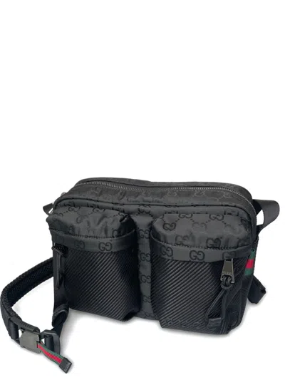 Gucci Nexus Small Shoulder Bag In Black