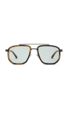 Gucci Noble Tip Rectangular Sunglasses In Brown