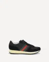 Gucci Sneaker Re-motion In Black Gg Fabric Men In Black