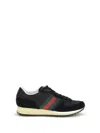 Gucci Sneaker Re-motion In Black Gg Fabric Men In Black