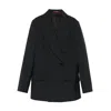 Gucci Blazer With Notched Lapels In Gray