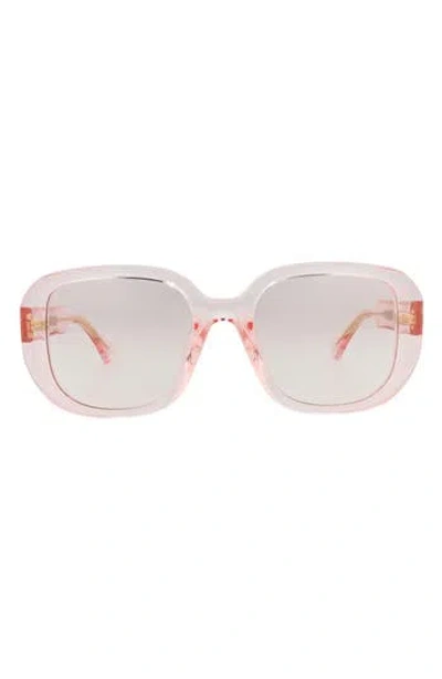 Gucci Novelty 54mm Square Sunglasses In Pink
