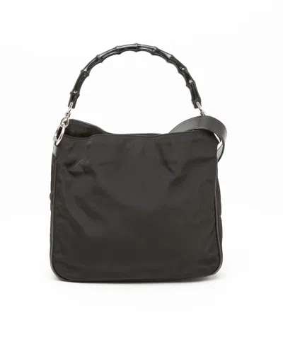 Gucci Nylon Bamboo Bag