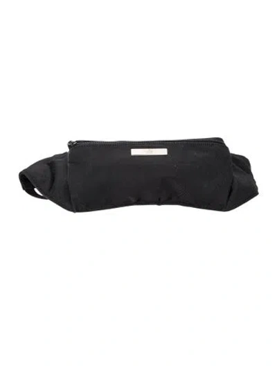 Pre-owned Gucci Nylon Belt Bag In Black