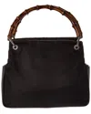 Gucci Nylon Canvas Gg Tote (authentic Pre-loved) In Black