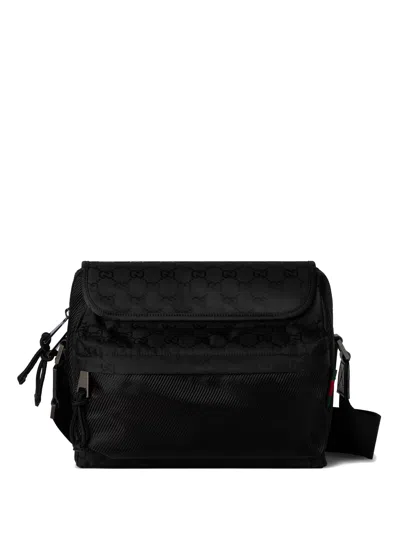 Gucci Nylon Gg Shoulder Bag