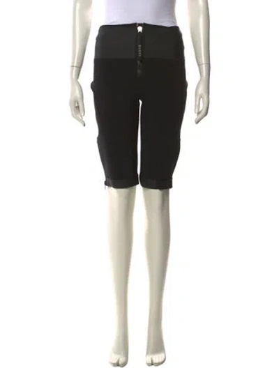 Pre-owned Gucci Nylon Knee-length Shorts In Black