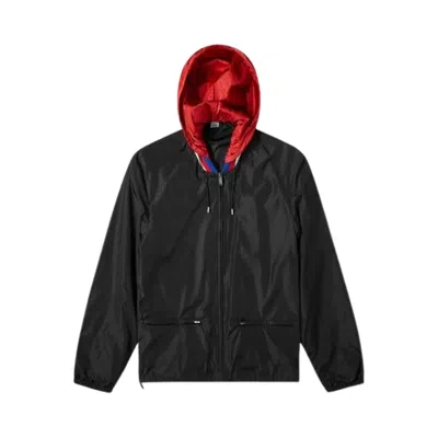 Pre-owned Gucci Nylon Logo Windbreaker 'black' | Men's Size 50