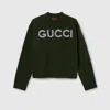 Gucci Wool Top With  Intarsia In Black