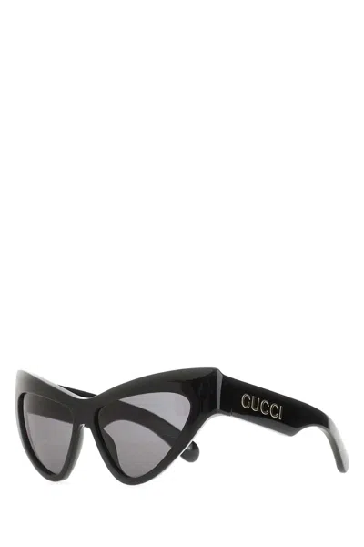 Gucci Occhiali Cat-eye Acetate Sunglasses In Black