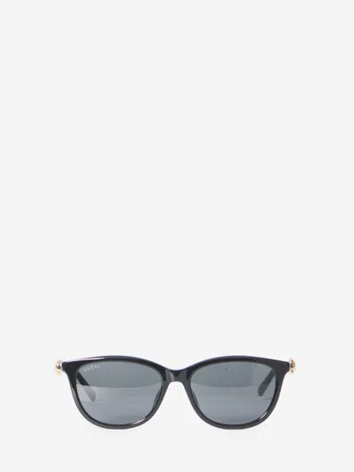 Gucci Occhiali Da Sole Morsetto In Black
