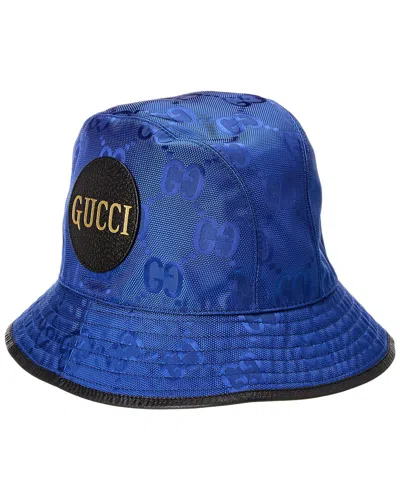 Gucci Off The Grid Bucket Hat In Blue