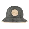 Gucci Off The Grid Bucket Hat 'graphite Grey' In Gray