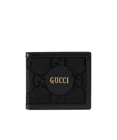 Gucci Off The Grid Gg Supreme Canvas Wallet In Black