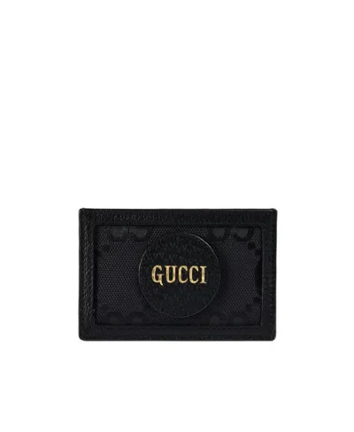 Gucci Off The Grid Gg Supreme Cardholder In Black