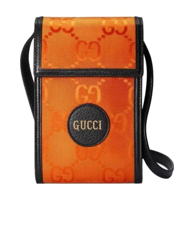 Gucci Off The Grid Gg Supreme Phone Pouch In Multicolor