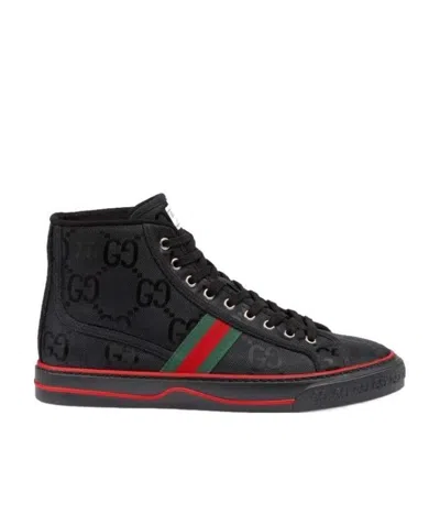 Gucci Off The Grid Gg Tennis 1977 Sneakers In Black