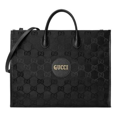 Gucci Off The Grid Otg Environmental Friendly Series Logo Large Capacity Black