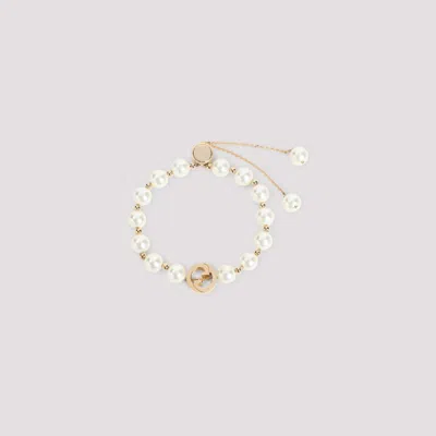 GUCCI OFF WHITE SIGNATURE BRACELET