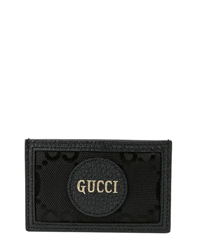Gucci Off-the-lead Cardholder Wallet (authentic Pre-loved) In Black