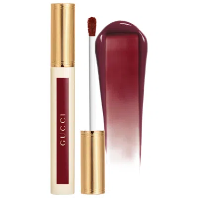 Gucci Oil-in-water Tint Hydrating Lip Stain 129 Paula Maple 0.21 Oz/6.5 ml