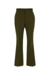 Gucci Tailored Canvas Gg Trousers