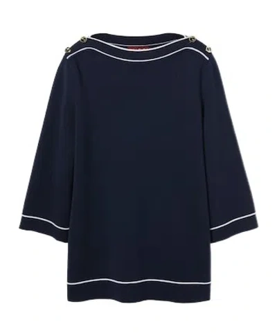 Gucci One-neck Sweater In Black
